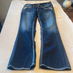 Silver Jeans Suki Flap 17     W30 L33